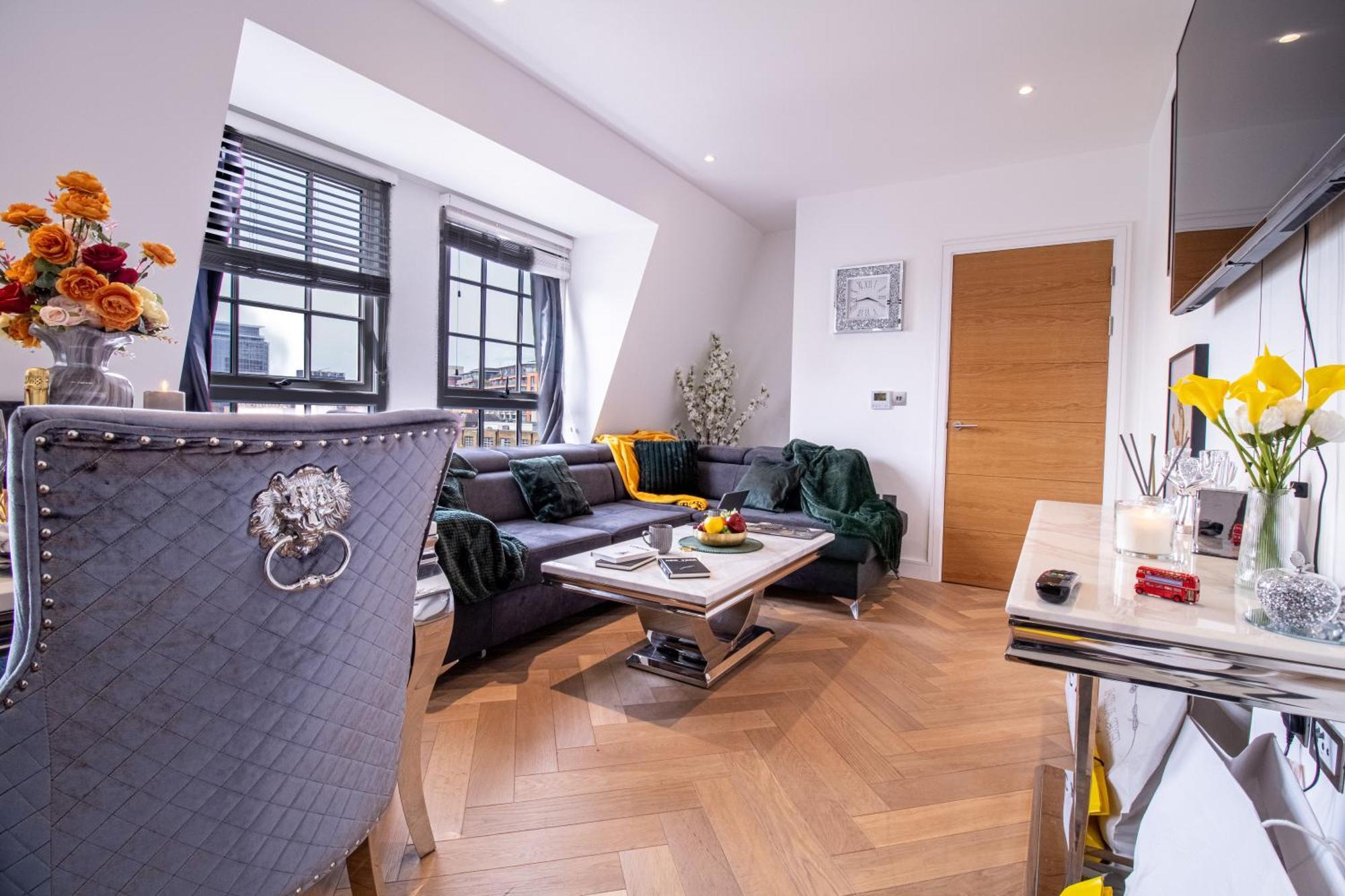 Luxurious 1-Bedroom Penthouse In Marble Arch 71 Londýn Exteriér fotografie